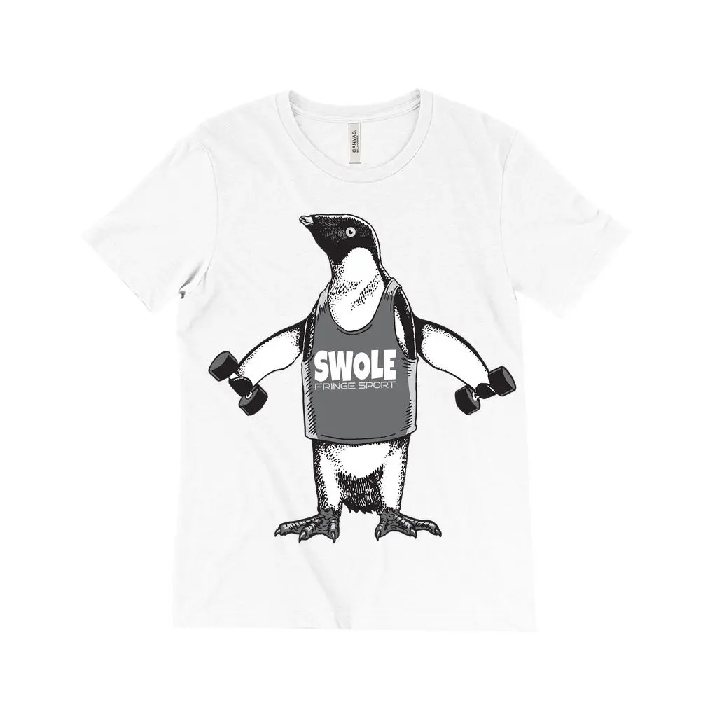 Fringe Sport Triblend Penguin Dumbbell Shirt - Image 6