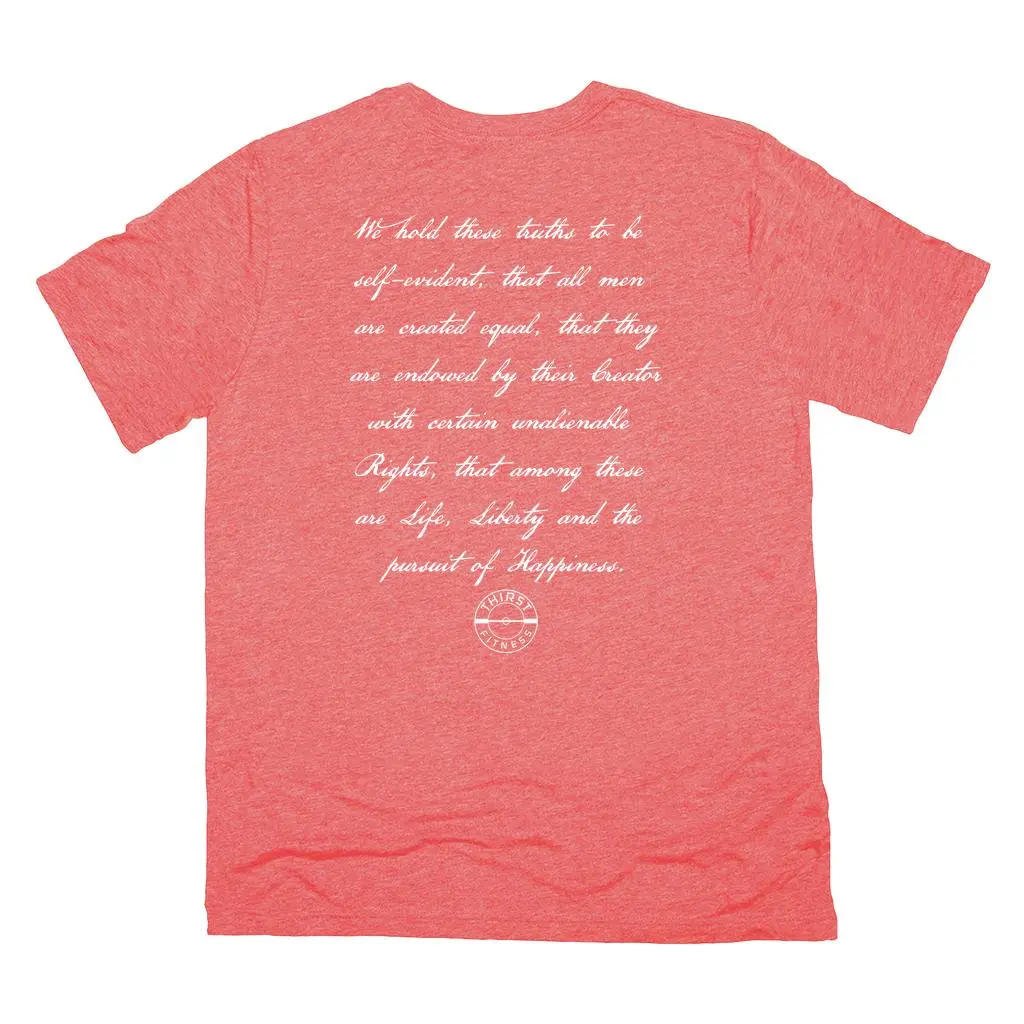 Stars & Bars Red Unisex T-Shirt - Image 33